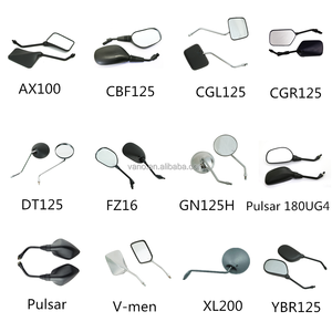 Espejo <span class=keywords><strong>Retrovisor</strong></span> WANOU de Aluminio <span class=keywords><strong>Plegable</strong></span> Tipo Ala de Cuchilla Color Arcoíris con Patrón de Fibra de Carbono para Motocicleta y Scooter Universal - Product Image 6