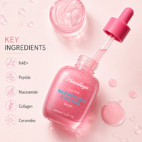 Sérum Peptidique Anti-Âge Vegan au NAD+ et Niacinamide, Effet Lifting et Raffermissant Visage et Cou, Marque Privée OEM