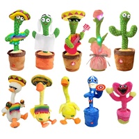 Elarve danse Cactus jouet doux jouets en peluche jouet histoire enfants cadeau en peluche tissu PP coton peluche vert cadeau enfants jouer plante