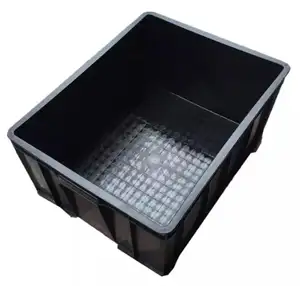D029 Antistatic ESD PCB Container Circulation Box/SMT Industrial Antistatic Circulating Bin/ESD Corrugated Box