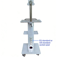 Chariot médical 2026 Nouveau chariot de scanner dentaire médical Chariot de scanner intra-oral avec support et plateau Chariot à outils Poste de travail mobile