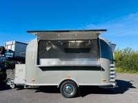 Cuisine mobile de restauration rapide, bar à café et bar à bière, modèle classique personnalisé en acier inoxydable