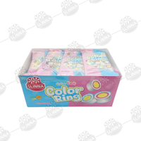 Vente en gros de guimauves halal multicolores fourrées, saveur fruitée, douces et moelleuses, confiserie en coton