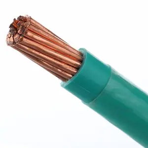 Câble hybride en PVC, 600 m cm, THW THHW, 750 V, connecteur en cuivre, à bas prix
