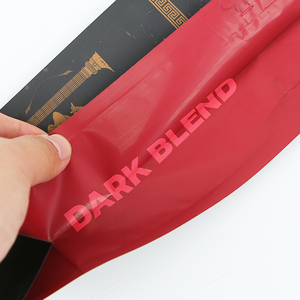 Wholesale Custom Printed Food Grade Coffee Packaging Bag Zip <strong>Pouch</strong> with Valve Square Bottom-for Chewing Gum Sushi <strong>Milk</strong> - Product Image 5