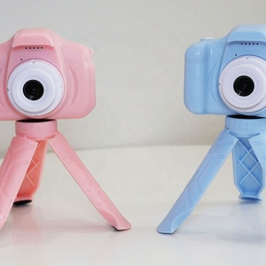 <b>Mini</b> Kids <b>Camera</b> Toy Birthday Gift HD Digital <b>Camera</b> 2.0 Inch Screen 180 Wide Angle Recording Function Portable Child <b>Camera</b> - Product Image 4