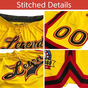 FOXA Custom Basketball <b>Shorts</b> <b>Men</b> Youth Mesh Breathable With Pockets And <b>Patch</b> Design For Gym Sports Workout - Product Image 3