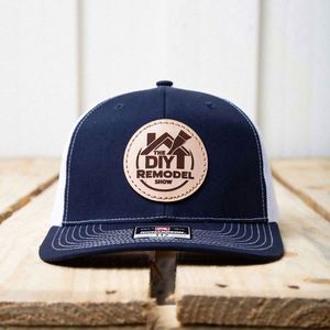 Custom High Quality 6 Panel Leather Patch Twill 3D Embroidery Logo Blank Richardson Style 112 Mesh <b>Men</b> Fishing <b>Trucker</b> <b>Caps</b> Hats - Product Image 2