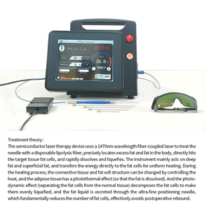 Máy giảm mỡ, giảm cân, hút mỡ bằng laser diode y tế 1470nm, làm thon gọn cơ thể - Product Image 5