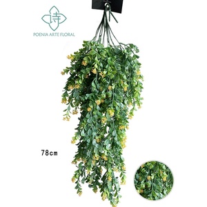 Ramo di 2 pezzi di piccoli fiori per la decorazione della parete appesa