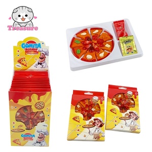 Caramelos de Goma con Sabor a <span class=keywords><strong>Pizza</strong></span>, Caramelos de Goma con Sabor a Frutas, Caramelos de Gelatina Suave, Complementados con Mermelada y Caramelos Explosivos - Product Image 1