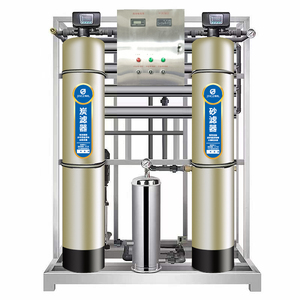 Système de filtration d'eau par osmose inverse FRP avec pompe, garantie 1 an, pour écoles, usines, bureaux, bâtiments, filtration haute efficacité - Product Image 2