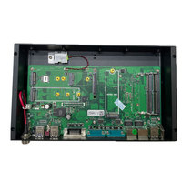 Boîtier en aluminium Design sans ventilateur I5-10210U I7-10610U Quad Core 8 Thread DDR4 Linux Barebone System Industrial Mini PC