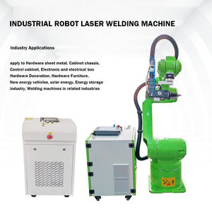 Robot de soudage laser à fibre automatique suspendu à bras robotique industriel à 6 axes avec rail au sol Robot de soudage industriel - Product Image 6