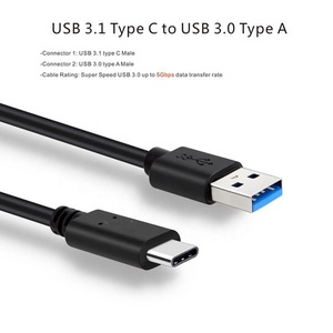 <span class=keywords><strong>สาย</strong></span><span class=keywords><strong>ชาร์จ</strong></span> USB <span class=keywords><strong>C</strong></span> เป็น USB A สีดำ ยาว 1 เมตร รองรับการชาร์จเร็ว <span class=keywords><strong>3A</strong></span> <span class=keywords><strong>สาย</strong></span>ทนทานสำหรับถ่ายโอนข้อมูลและชาร์จไฟ สำหรับสมาร์ทโฟน แล็ปท็อป แท็บเล็ต - Product Image 2