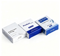 Ensemble de boîtes en blister PET personnalisées et de boîtes en papier pour flacons en verre de 5 ml et 10 ml, emballage cosmétique et parfum