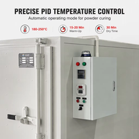 Four de séchage et de polymérisation industriel motorisé JINHAI pour revêtement en poudre, 110V-380V, température 180-250°C, pour substrat galvanisé, écoénergétique