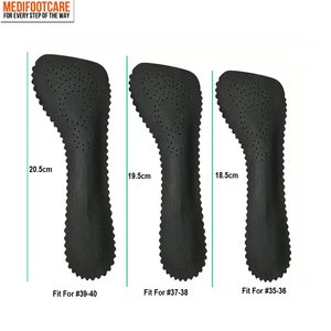 Semelles adhésives pour talons hauts femme, coussinets 3/4 pour talons hauts, antidérapantes, invisibles, fines, en cuir PU, soulageant la douleur - Product Image 3
