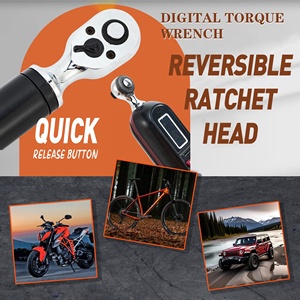 Cờ lê lực kỹ thuật số, đầu ratchet đảo chiều, 1.5-340 NM, độ chính xác cao, có chuông báo, dùng cho công nghiệp, có thể tùy chỉnh theo yêu cầu của nhà sản xuất thiết bị gốc (OEM) - Product Image 2