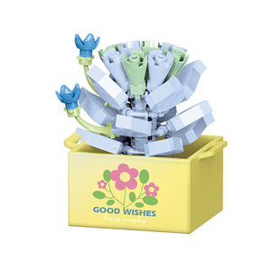 Blocs de construction en pot de fleurs MOC 1603 1604, petites particules pour faire des jouets pour enfants, blocs de construction en plastique à collectionner, poupée pour enfants - Product Image 3