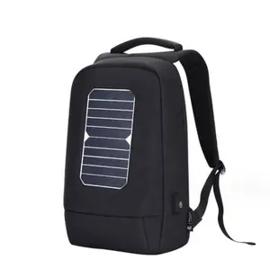 Twinkelende Ster Smart Anti Diefstal Waterdichte Usb Laptop Rugzak Voor Reizen Solar Rugzak Tas Aanpassen Solar Rugzak