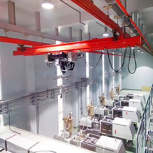 رافعة جسرية كهربائية متحركة ذات عارضة واحدة معلقة، يتم التحكم فيها بواسطة PLC، بقدرة 5 طن للاستخدام في البناء - Product Image 2