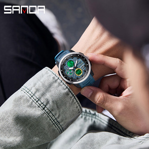 Nouvelle montre numérique multifonction <span class=keywords><strong>Sandar</strong></span>, étanche (5 bars) et tendance, idéale pour les étudiants montre personnalisable - Product Image 3