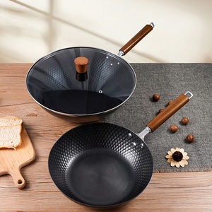 Đa Chức Năng Cảm Ứng Gas 30Cm Trung Quốc Chảo Pan Không Dính Chảo Không Lớp Phủ Không Dính Sắt Nồi Chảo - Product Image 2