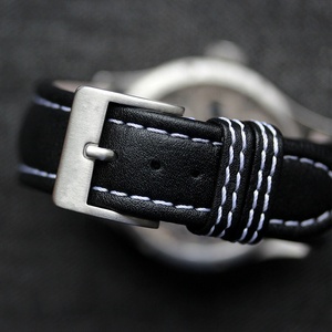 <span class=keywords><strong>Reloj</strong></span> con correa de cuero genuino para hombre, accesorio masculino de lujo con movimiento mecánico de gaviota, 2022 - Product Image 3