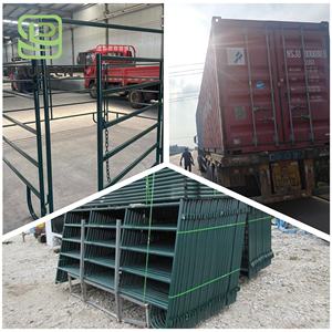 Panel Pagar Kandang Ternak Kuda Domba Kambing Sapi / Panel Kuda Kandang untuk Dijual - Product Image 6