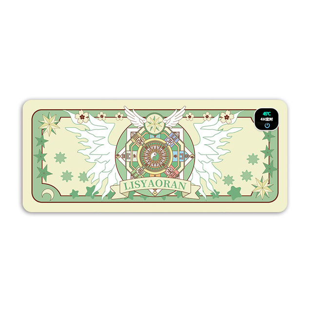 Sakura Girl Heated Heat Transfer Cartoon Gaming Mouse Pad 3mm Thick Water Resistant Scratch Proof Desk Mat Office Home Stock