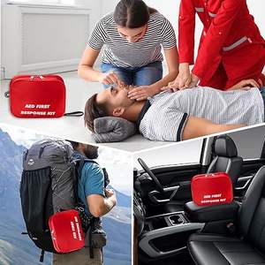 Bolsa Médica Portátil Impermeable de EVA, Máscara de RCP, Kit de Primeros Auxilios Manual para Equipo Médico de Emergencia Kebon KB5022 CE - Product Image 6