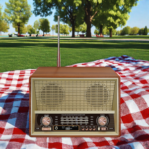 Radio Estéreo de Madera con Función USB y TF, 4 Bandas, Marca Vin Ta, Alta Calidad de Sonido, Bandas FM AM SW, Gran Venta en Amazon - Product Image 6