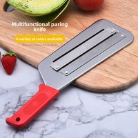 RVS Koks Dubbelzijdige Handmatige Rasp Snijder Set Scherpe Huishoudelijke Groente Fruit Kleine Keukenhulp Snijden
