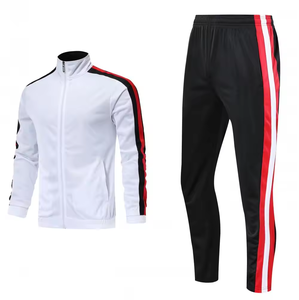 Set Economico di Maglie da <span class=keywords><strong>Calcio</strong></span> Personalizzabili con Zip, Uniformi da Allenamento, Giacche a Maniche Lunghe per Squadre Maschili e Femminili - Product Image 2