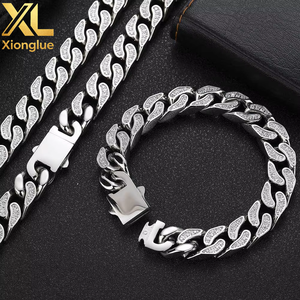 Collar de Plata de Ley 925 con Trébol, Diseño Personalizado de Fábrica, OEM/ODM, Joyería Fina de Lujo, Estilo Hip Hop para Hombre y Mujer, Cadena con Eslabones de Moissanita - Product Image 2
