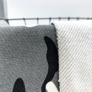 420gsm Camouflage Franse Badstof Voor Hoodie Broek Sweatshirt Gebreid Bedrukt 100% Katoenen <span class=keywords><strong>Camo</strong></span> Doek Textiel - Product Image 4