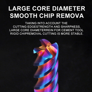 Hrc65 Degree <strong>Round</strong> <strong>Nose</strong> Milling Cutter Corner Radius <strong>End</strong> <strong>Mill</strong> 4R0.2 6R0.5 8r1 High Precision Speed Precision 10R0.5 Coated - Product Image 3