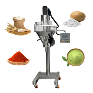 เครื่องบรรจุผงแบบกึ่งอัตโนมัติสำหรับอาหารสารเคมีกระเป๋าฟิล์มพลาสติก - Product Image 1