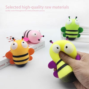 Jincan Nuevo Juguete Antiestrés de Abeja, Juguete de Ventilación con Forma de Abeja, Juguete de Peluche de Dibujos Animados Divertido con Rebote de Harina - Product Image 6