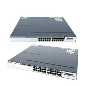 Commutateur Gigabit Catalyst 3750-X WS-C3750X-24P-E Réseau d'entreprise 24 ports RJ45 10/100/1000 Mbps PoE+ + 4 ports optiques SFP - Product Image 5