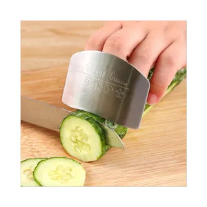 Küchenzubehör Edelstahl-Schutzgut sicher Schnitte Messer Fingerhandschutz zum Schneiden