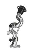 Canon à Incendie Flexible en Acier Inoxydable 304 et Alliage d'Aluminium pour Véranda