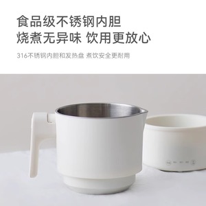 Olayks Electric <b>Kettle</b> 1L Stainless Steel Thermostatic Automatic Shut Off Portable Travel Use - Product Image 4