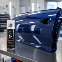 Haute brillance 2k peut pulvériser de la peinture pour peinture de voiture vernis aérosol manteau clair
