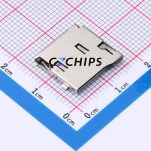 TF-115YY-ACP9 SD Card / Memory Card Connector SMD Connector Self-Return Type MicroSD Card (TF Card) Card Holder 1.8mm - Product Image 1