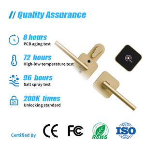 Chất Lượng Cao Vertex Vt02 Chia Loại Khách Sạn Thông Minh Khóa Cửa Nhôm Vật Liệu Hợp Kim Cấp C An Ninh Khóa Xi Lanh Hỗ Trợ Wifi - Product Image 6