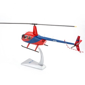 Helicóptero de Juguete CM-A034, Modelo de Avión de Metal R44, Escala 1:32 - Product Image 2