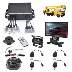 Full Hd 720p Ips 7 Inch Monitor Dash Cam Back Up Reverse Camera Trailer Bus Parking Sensor For Truck Parking Sensor System