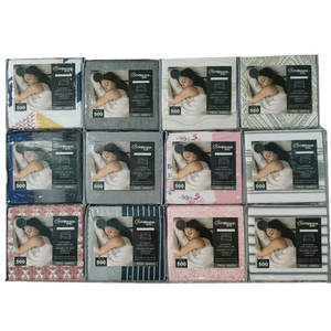 Lot de 6 draps de lit Queen en polyester uni 80 g/m² pour chambre à coucher : 1 <span class=keywords><strong>drap</strong></span> plat, 1 <span class=keywords><strong>drap</strong></span>-<span class=keywords><strong>housse</strong></span>, 4 taies d'oreiller – Prix avantageux - Product Image 1